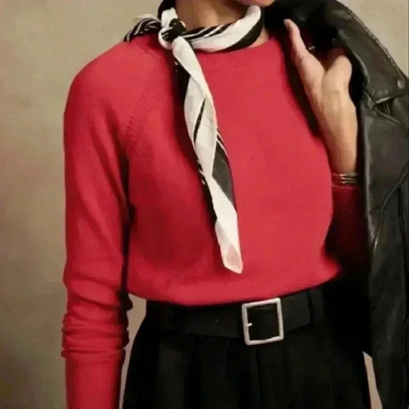 Banana Republic Relaxed  Fit Raglan Pullover Sweater - Picture 1 of 10